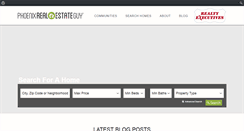 Desktop Screenshot of phoenixrealestateguy.com